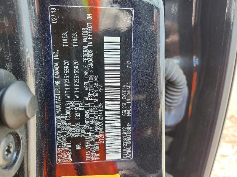 63029156 :رقم المزاد ، 2T2BZMCA2JC141326 vin ، 2018 Lexus Rx 350 مزاد بيع
