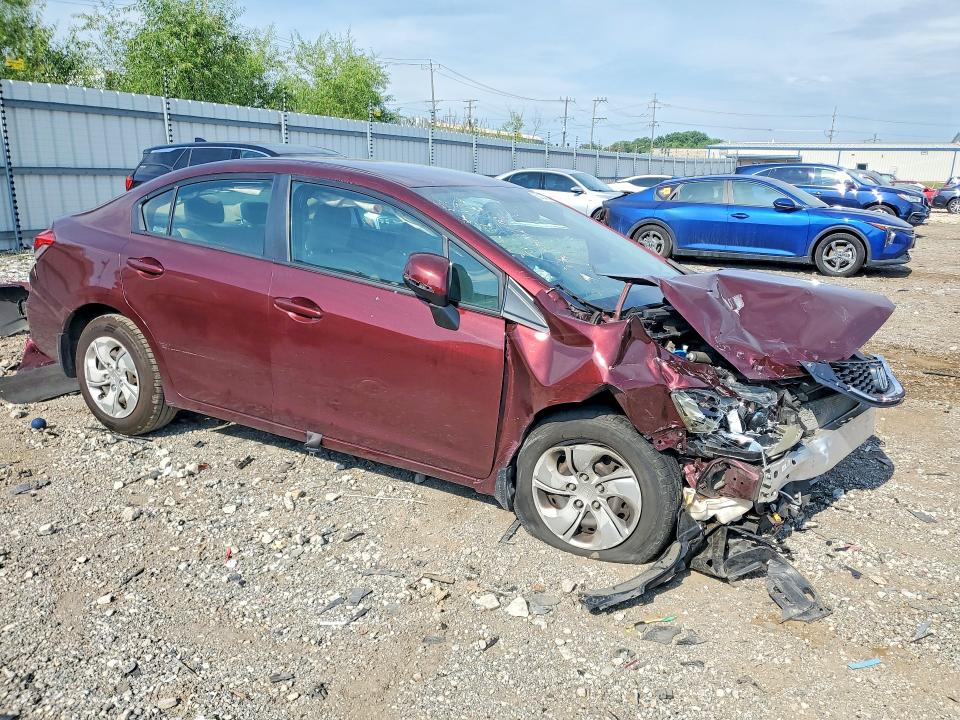 Продаж на аукціоні авто 2013 Honda Civic, vin: 19XFB2F55DE002794, номер лоту: 60228726