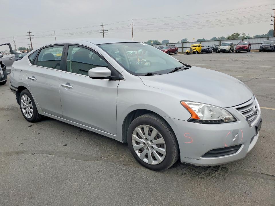2014 Nissan Sentra მანქანა იყიდება აუქციონზე, vin: 1N4AB7AP8EN855743, აუქციონის ნომერი: 61404956