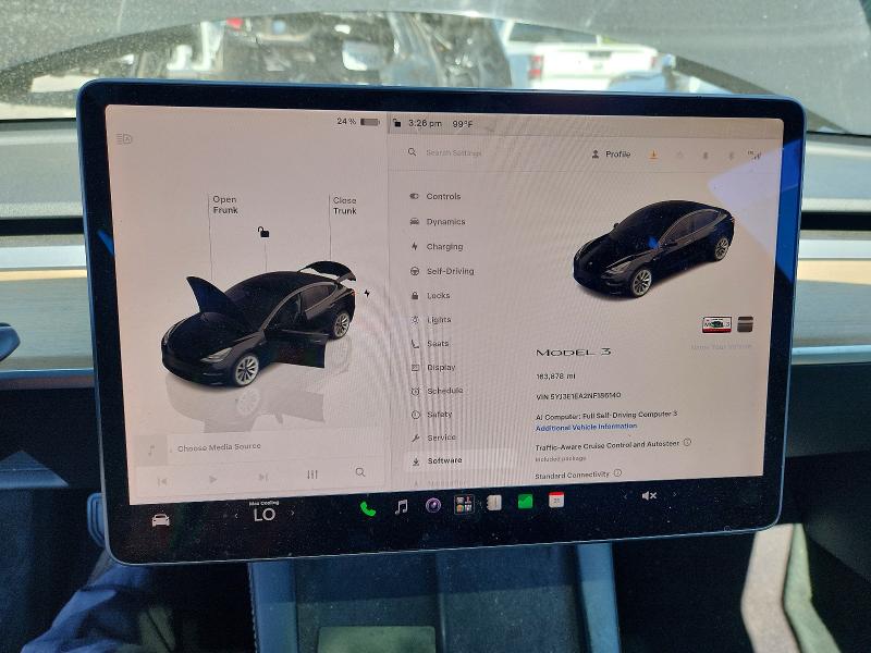Продажа на аукционе авто 2022 Tesla Model 3, vin: 5YJ3E1EA2NF186140, номер лота: 62119866