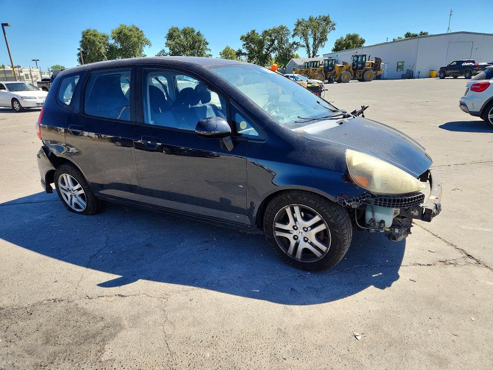 2007 Honda Fit მანქანა იყიდება აუქციონზე, vin: JHMGD386X7S017236, აუქციონის ნომერი: 60866126