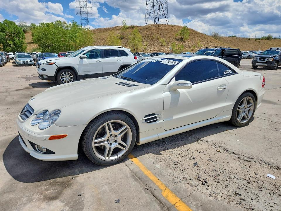2007 Mercedes-benz Sl მანქანა იყიდება აუქციონზე, vin: WDBSK71F67F134967, აუქციონის ნომერი: 61597056