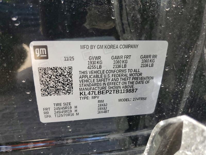 Продаж на аукціоні авто 2026 Buick Envista, vin: KL47LBEP2TB119887, номер лоту: 61817156