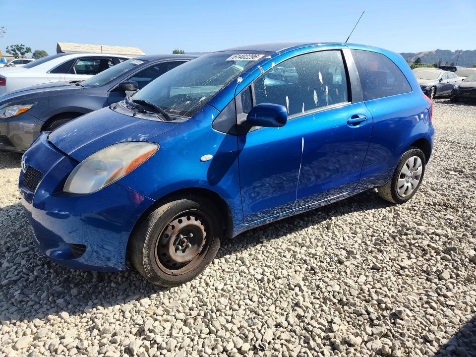 61402296 :رقم المزاد ، JTDJT923475061212 vin ، 2007 Toyota Yaris مزاد بيع