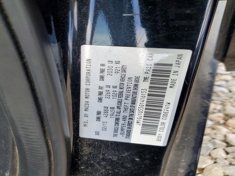 85968805 :رقم المزاد ، JM1GJ1U55G1416153 vin ، 2016 Mazda 6 مزاد بيع