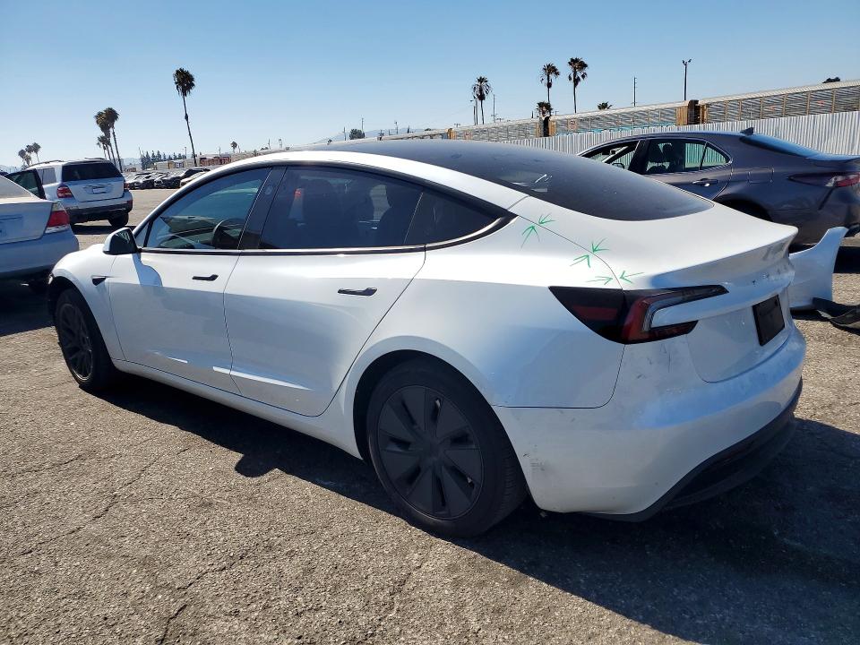 Продаж на аукціоні авто 2025 Tesla Model 3, vin: 5YJ3E1EA5SF072046, номер лоту: 60890806