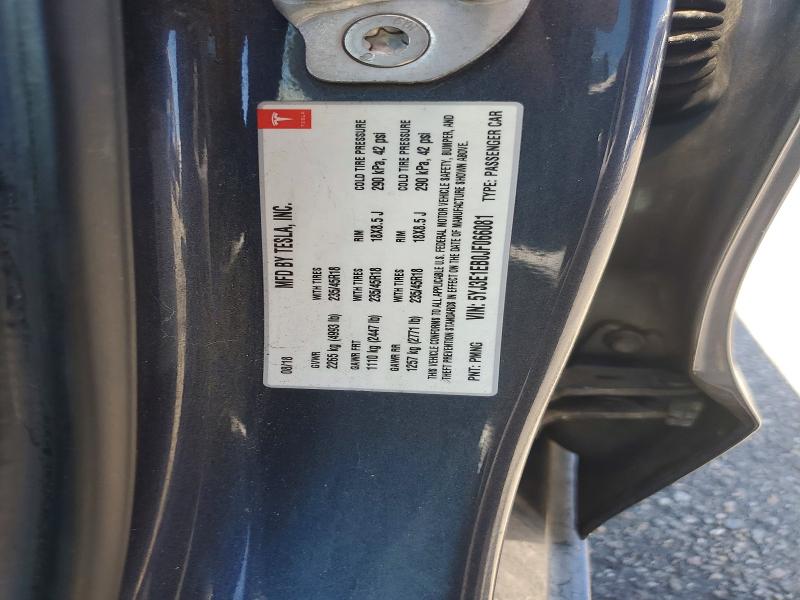 61200686 :رقم المزاد ، 5YJ3E1EB0JF066081 vin ، 2018 Tesla Model 3 مزاد بيع