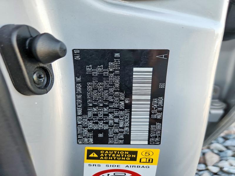 Aukcja sprzedaży 2010 Lexus Rx, vin: 2T2BK1BA2AC058791, numer aukcji: 61812296