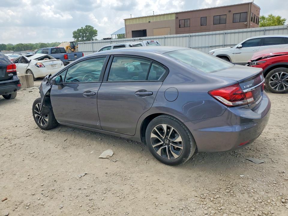 61179206 :رقم المزاد ، 19XFB2F86FE027085 vin ، 2015 Honda Civic مزاد بيع