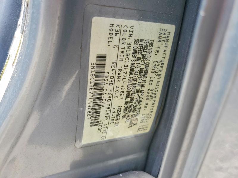 Продажа на аукционе авто 2007 Nissan Versa, vin: 3N1BC13E77L440827, номер лота: 60214196