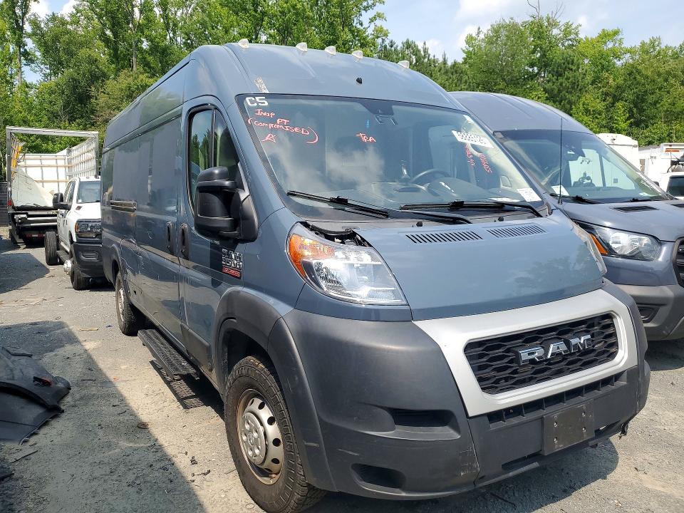 2020 Ram Promaster 3500 მანქანა იყიდება აუქციონზე, vin: 3C6URVJG8LE117070, აუქციონის ნომერი: 58885126