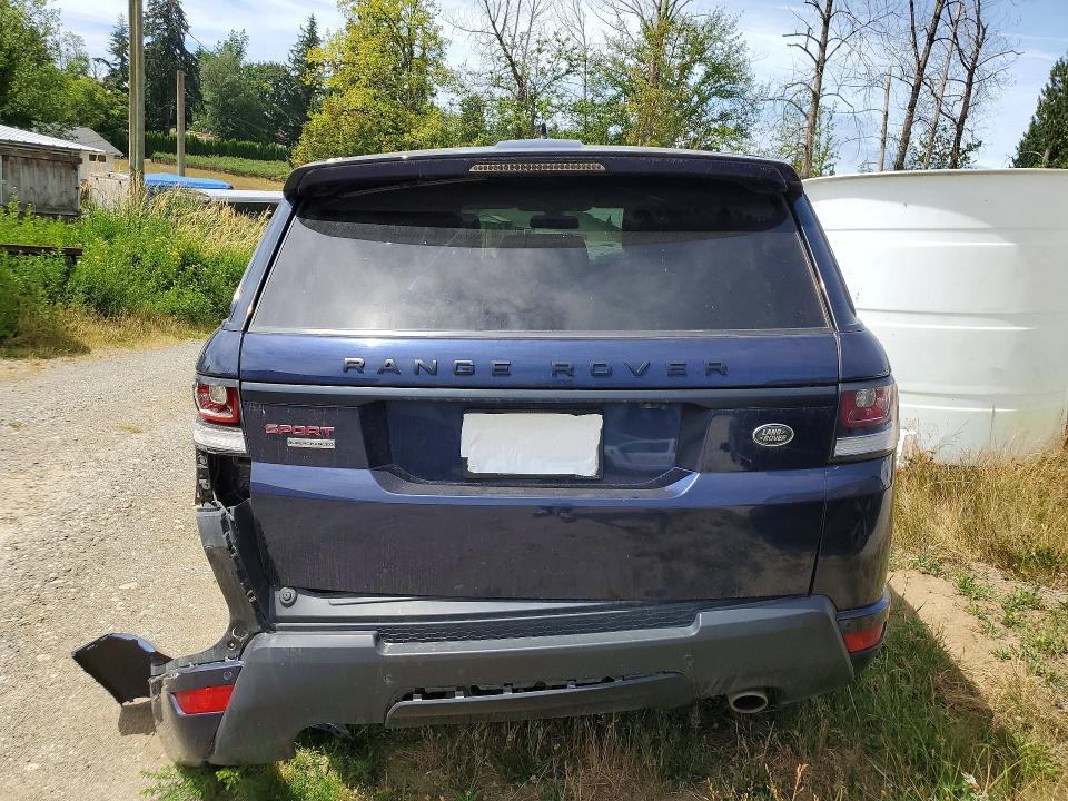 Aukcja sprzedaży 2016 Land Rover Range Rover Sport, vin: SALWR2EF4GA122155, numer aukcji: 56530696