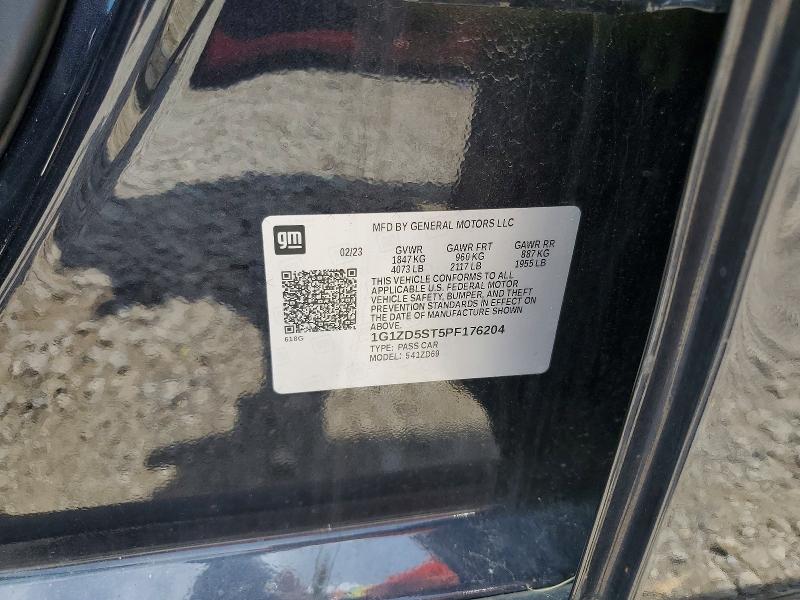 63557576 :رقم المزاد ، 1G1ZD5ST5PF176204 vin ، 2023 Chevrolet Malibu مزاد بيع