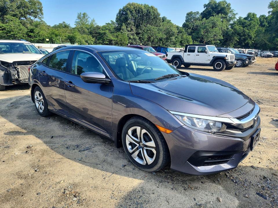 61902576 :رقم المزاد ، 2HGFC2F54HH505435 vin ، 2017 Honda Civic مزاد بيع