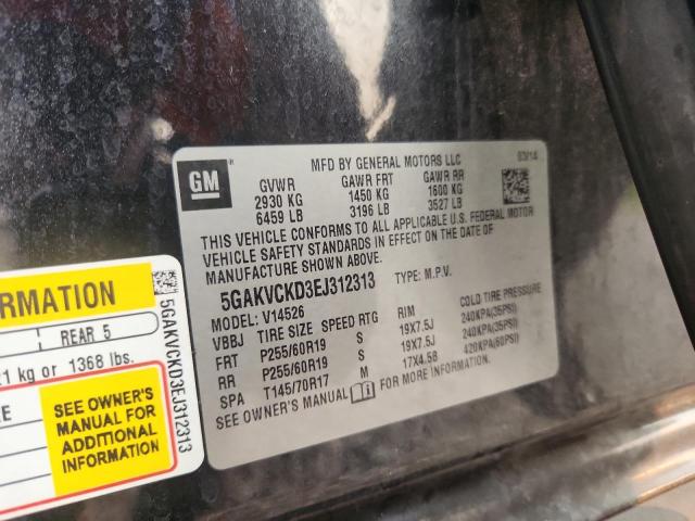 Aukcja sprzedaży 2014 Buick Enclave, vin: 5GAKVCKD3EJ312313, numer aukcji: 59815976