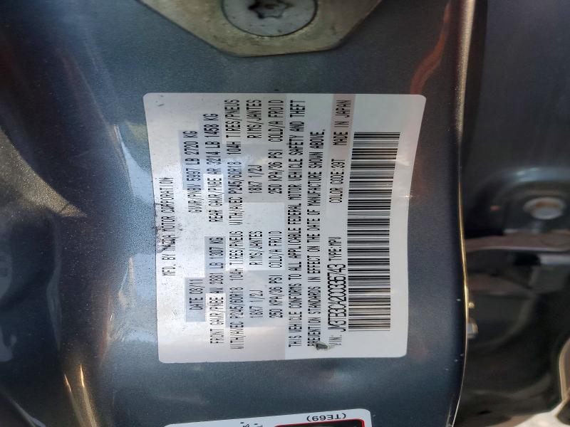 Aukcja sprzedaży 2012 Mazda Cx-9, vin: JM3TB3CA2C0336743, numer aukcji: 63416196