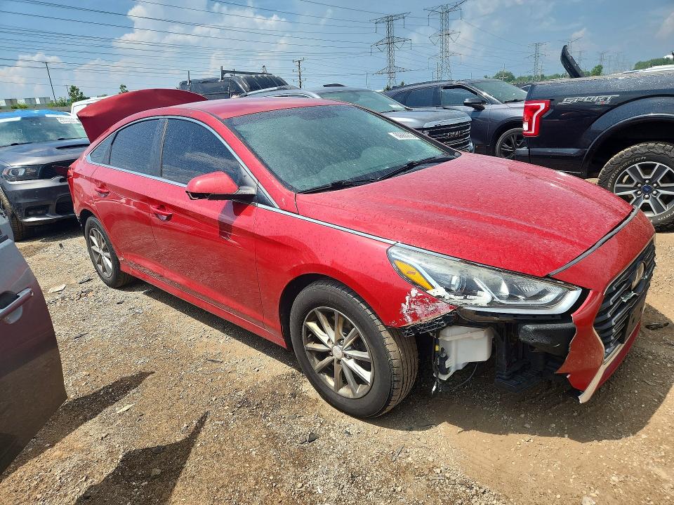 2018 Hyundai Sonata მანქანა იყიდება აუქციონზე, vin: 5NPE24AA8JH710542, აუქციონის ნომერი: 60660206