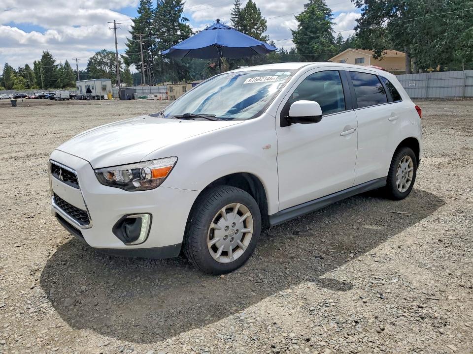 61592146 :رقم المزاد ، 4A4AR4AU1FE027120 vin ، 2015 Mitsubishi Outlander Sport مزاد بيع