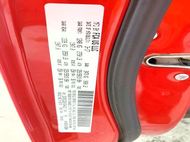 2017 Dodge Journey მანქანა იყიდება აუქციონზე, vin: 3C4PDCGG6HT644222, აუქციონის ნომერი: 62915066
