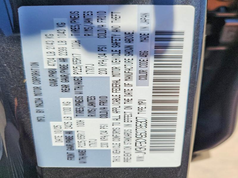 Aukcja sprzedaży 2025 Mazda Cx-5, vin: JM3KFBCM9S0785307, numer aukcji: 59367326