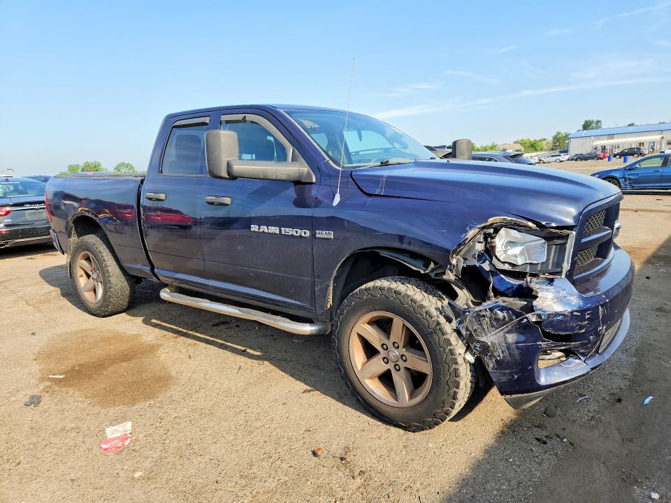 60766656 :رقم المزاد ، 1C6RD7FTXCS195675 vin ، 2012 Dodge Ram 1500 مزاد بيع