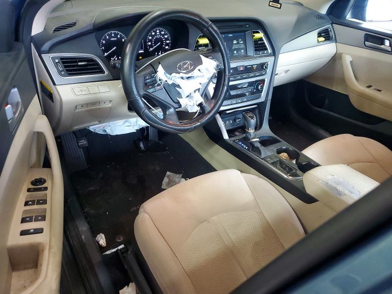 2017 Hyundai Sonata მანქანა იყიდება აუქციონზე, vin: 5NPE24AFXHH525771, აუქციონის ნომერი: 60297746