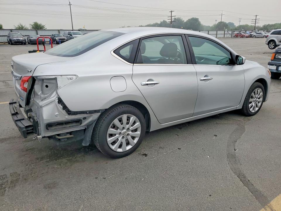 2014 Nissan Sentra მანქანა იყიდება აუქციონზე, vin: 1N4AB7AP8EN855743, აუქციონის ნომერი: 61404956