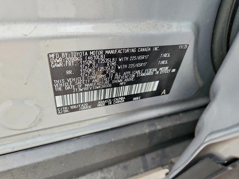 Продаж на аукціоні авто 2025 Toyota Rav4, vin: 2T3W1RFV1SW438006, номер лоту: 59674706