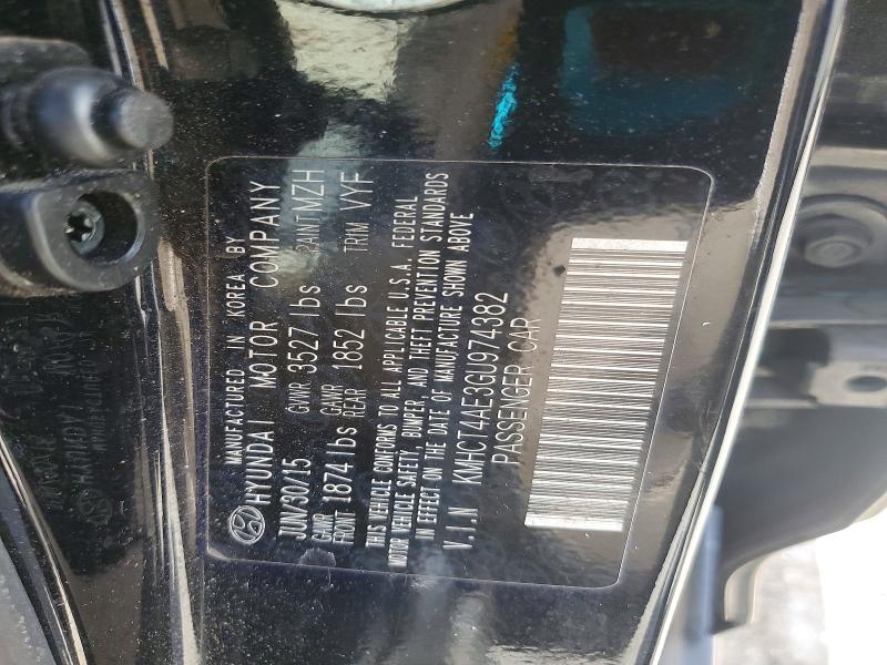 Продаж на аукціоні авто 2016 Hyundai Accent, vin: KMHCT4AE3GU974382, номер лоту: 60139156
