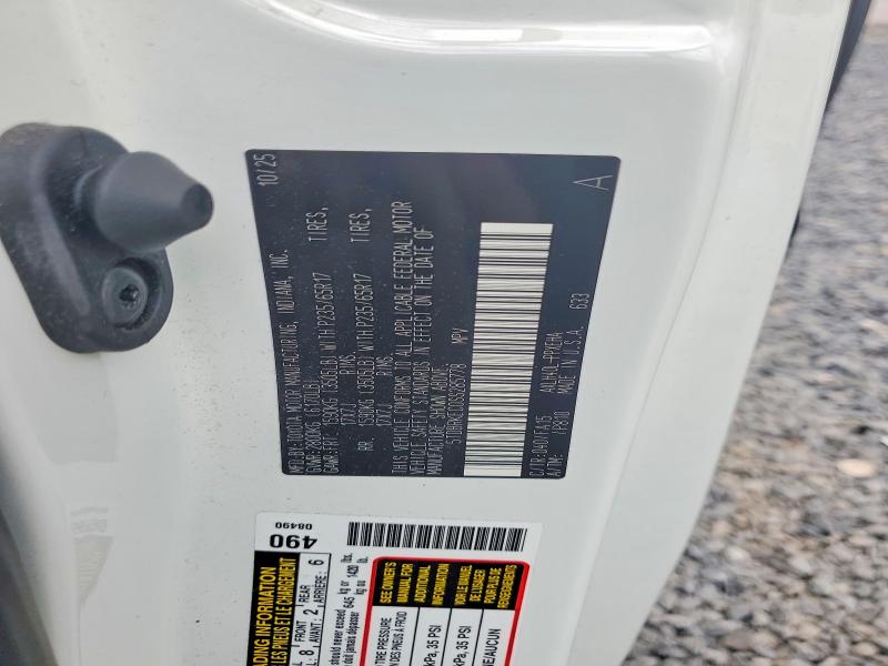 Продажа на аукционе авто 2025 Toyota Sienna, vin: 5TDBRKEC0SS285778, номер лота: 62095086
