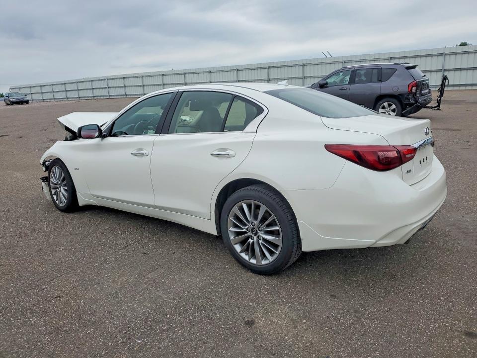 60033896 :رقم المزاد ، JN1CV7AR1JM280609 vin ، 2018 Infiniti Q50 مزاد بيع