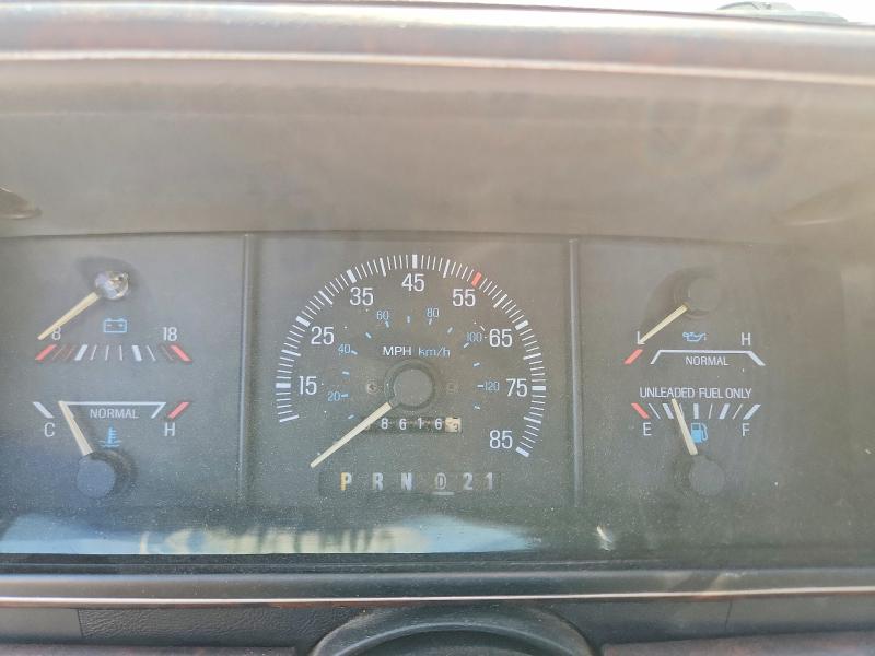 62519526 :رقم المزاد ، 1FTHF25H9KLB21509 vin ، 1989 Ford F250 مزاد بيع