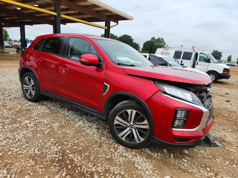 2020 Mitsubishi Outlander Sport მანქანა იყიდება აუქციონზე, vin: JA4AP4AU1LU017633, აუქციონის ნომერი: 61498806