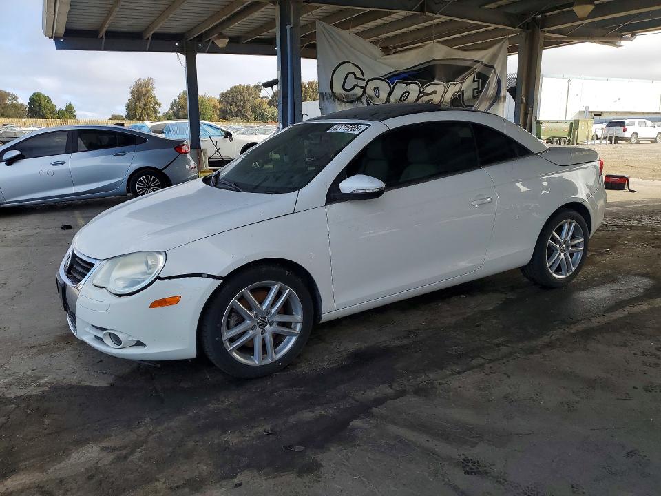 2009 Volkswagen Eos მანქანა იყიდება აუქციონზე, vin: WVWFA71F99V015423, აუქციონის ნომერი: 62715666