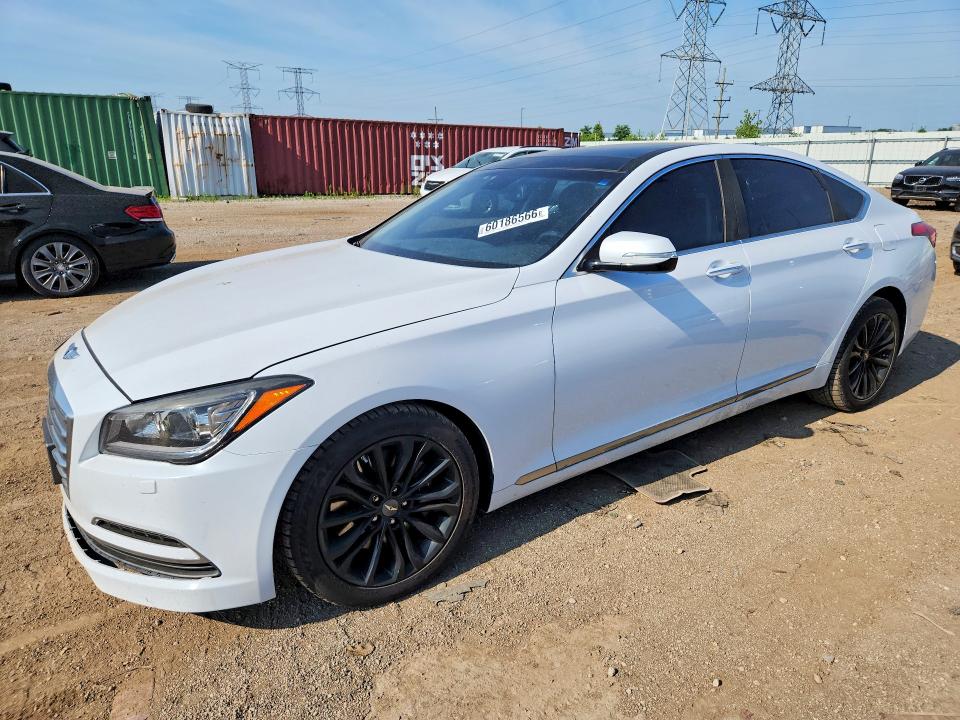 2015 Hyundai Genesis მანქანა იყიდება აუქციონზე, vin: KMHGN4JE2FU100695, აუქციონის ნომერი: 60186566
