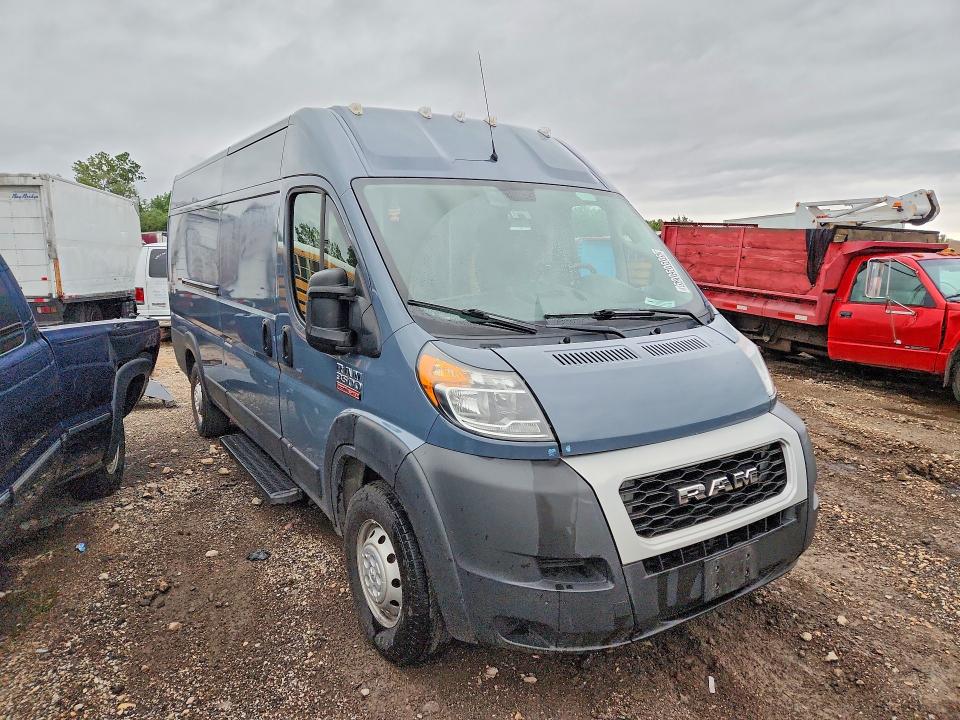 2021 Ram Promaster 3500 მანქანა იყიდება აუქციონზე, vin: 3C6FRVJG0ME501189, აუქციონის ნომერი: 62050606