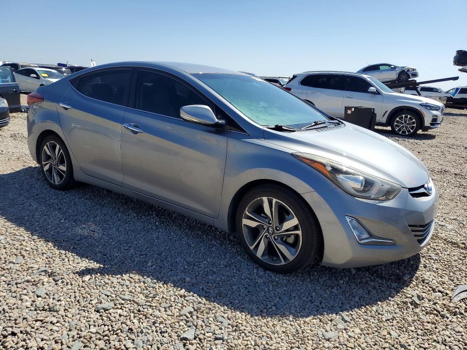 61860216 :رقم المزاد ، KMHDH4AE7GU513384 vin ، 2016 Hyundai Elantra مزاد بيع
