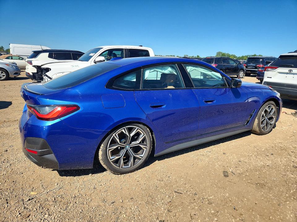 Aukcja sprzedaży 2024 Bmw I4, vin: WBY83FB01RFS74262, numer aukcji: 62583156
