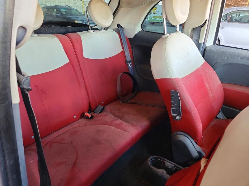 62428856 :رقم المزاد ، 3C3CFFAR3CT343649 vin ، 2012 Fiat 500 مزاد بيع