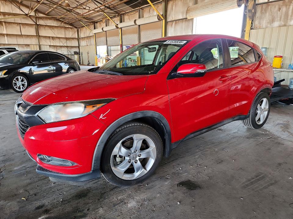 61538836 :رقم المزاد ، 3CZRU5H57GM713939 vin ، 2016 Honda Hr-v مزاد بيع