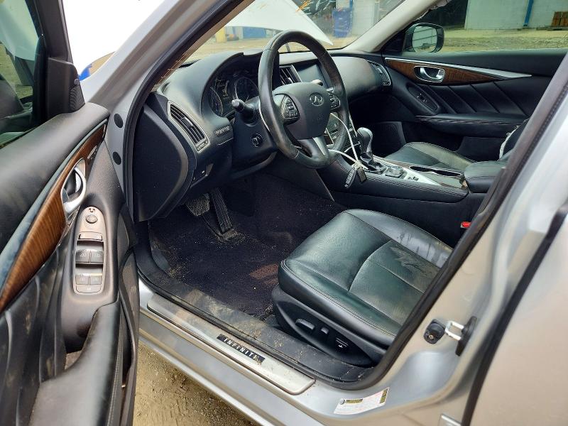 61233816 :رقم المزاد ، JN1BV7AR1EM695253 vin ، 2014 Infiniti Q50 مزاد بيع