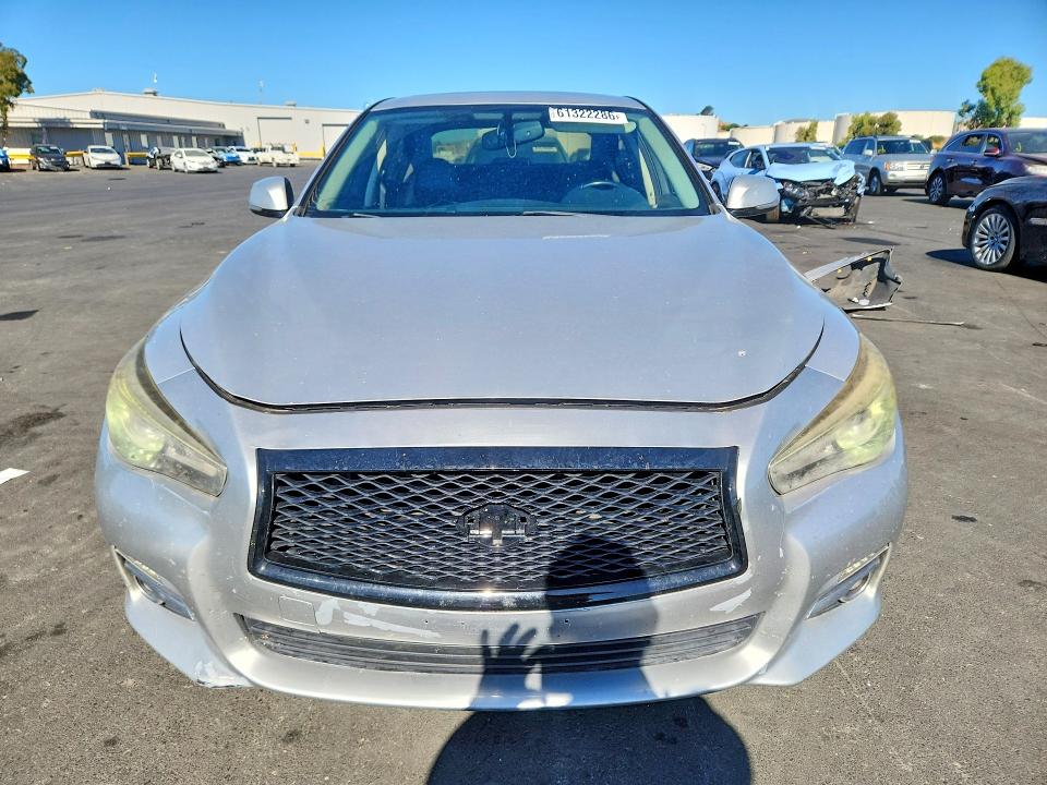 61322286 :رقم المزاد ، JN1BV7AP3EM682549 vin ، 2014 Infiniti Q50 مزاد بيع