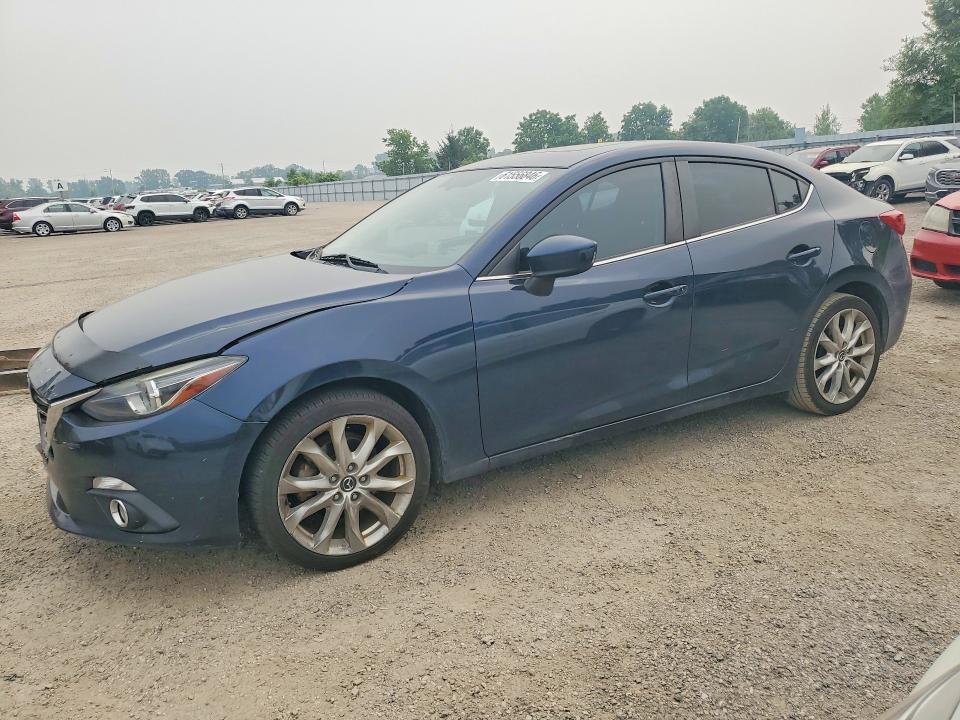 61556846 :رقم المزاد ، JM1BM1W36F1265321 vin ، 2015 Mazda 3 مزاد بيع