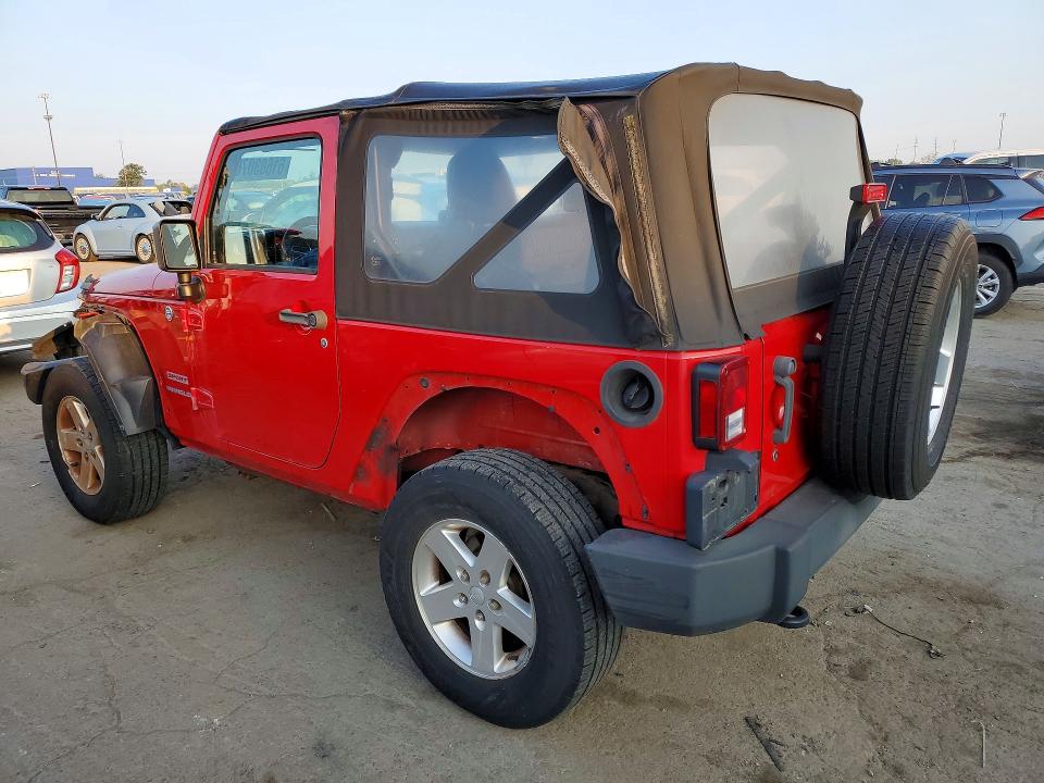 61603076 :رقم المزاد ، 1C4AJWAG5CL106849 vin ، 2012 Jeep Wrangler مزاد بيع