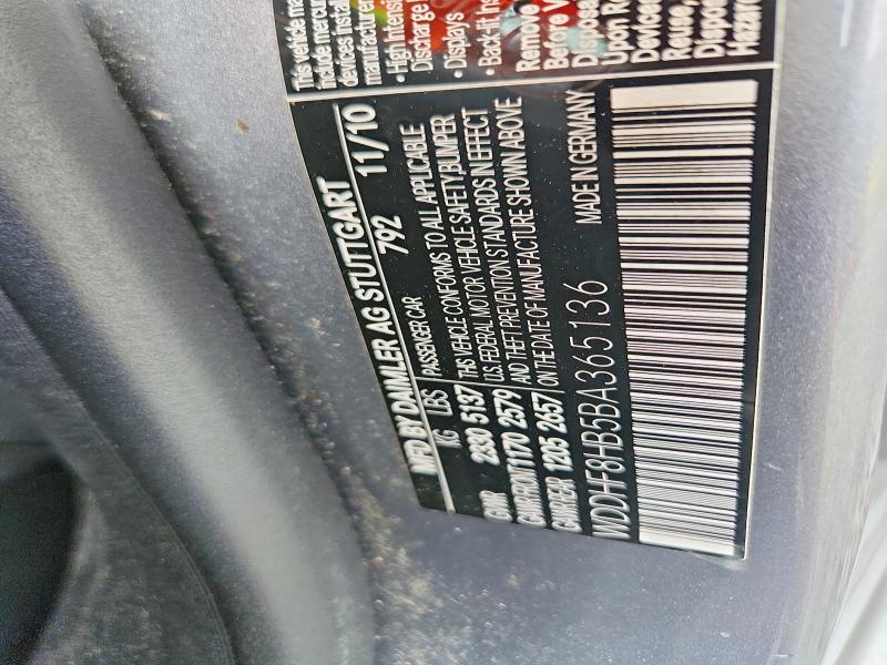 Продажа на аукционе авто 2011 Mercedes-benz E, vin: WDDHF8HB5BA365136, номер лота: 60979976