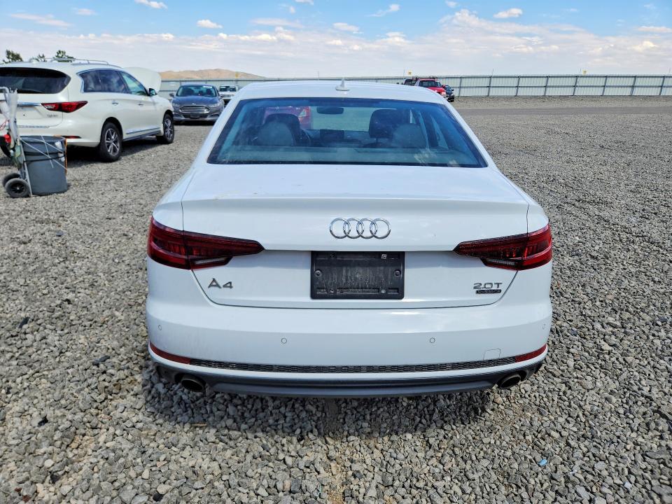 2018 Audi A4 მანქანა იყიდება აუქციონზე, vin: WAUENAF49JN002354, აუქციონის ნომერი: 60836586