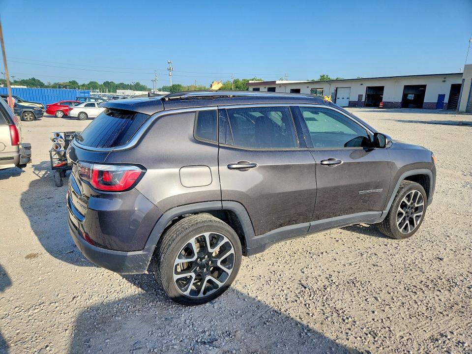 2017 Jeep Compass მანქანა იყიდება აუქციონზე, vin: 3C4NJDCB4HT631209, აუქციონის ნომერი: 85970025
