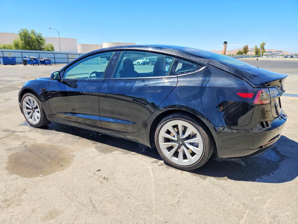 Продажа на аукционе авто 2022 Tesla Model 3, vin: 5YJ3E1EA6NF287617, номер лота: 62158006