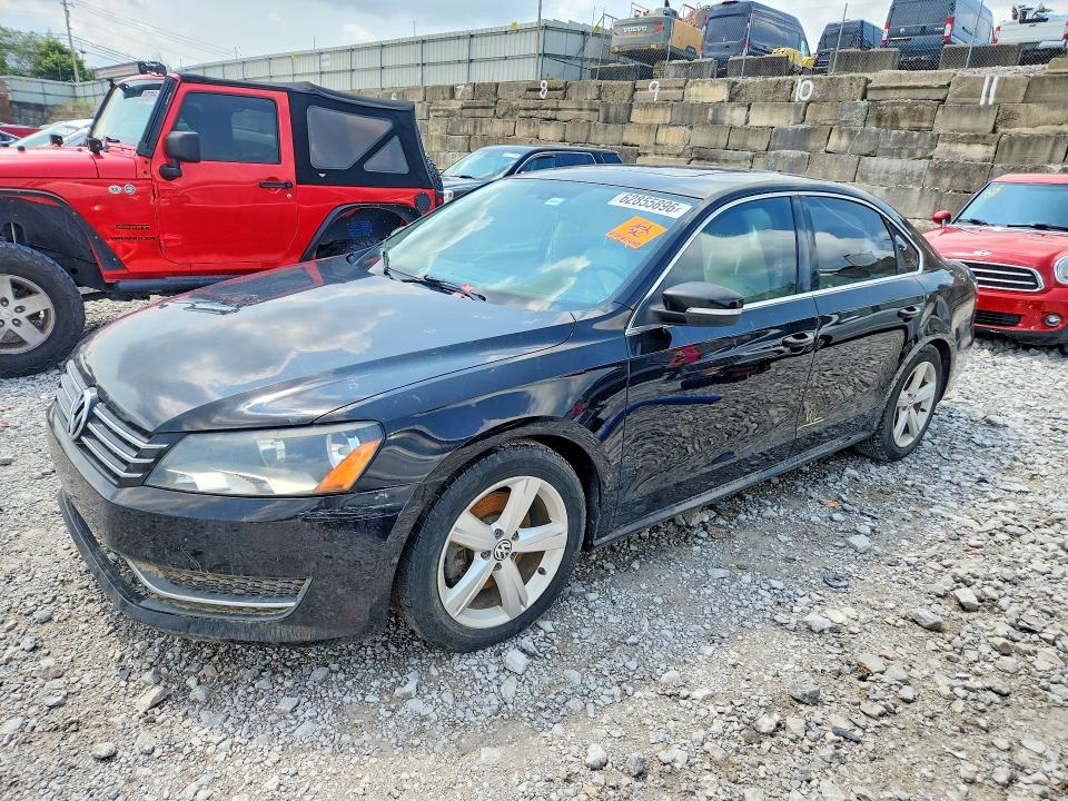 Продажа на аукционе авто 2012 Volkswagen Passat, vin: 1VWBH7A35CC076364, номер лота: 62855896