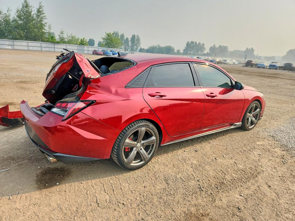Aukcja sprzedaży 2022 Hyundai Elantra N, vin: KMHLW4AKXNU001445, numer aukcji: 61169026